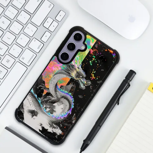 Miniatura 93 de CARLOCA Funda compatible con Samsung Galaxy S22 Ultra, diseño gráfico de Star Howling Wolfs Samsung Galaxy S22 Ultra, diseño gráfico, a prueba
