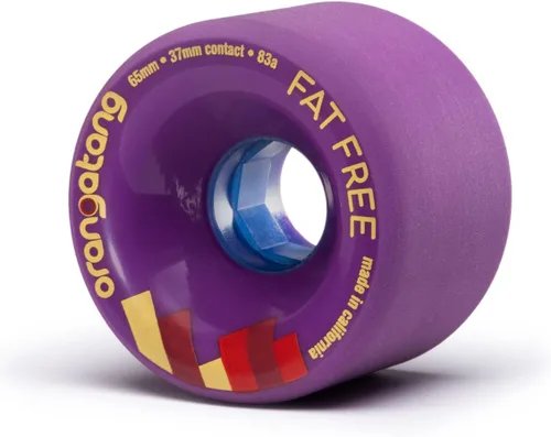 Miniatura 5 de Orangatang Fat Free 2.559 in Freeride Longboard Skateboard Ruedas (juego de 4)