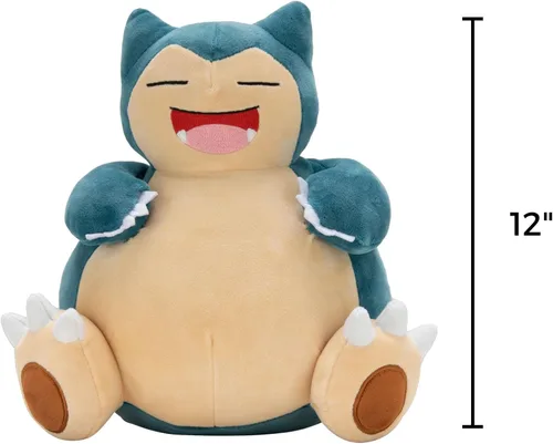 Miniatura 7 de Pokemon - Peluche grande de Eevee de 12 pulgadas, con licencia oficial, figura de inicio de Let's Go, auténtico juguete suave de peluche de 12