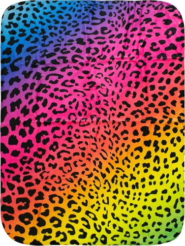 Miniatura 20 de Everything Comfy Manta decorativa con estampado de guepardo, 30 x 40 pulgadas, color natural
