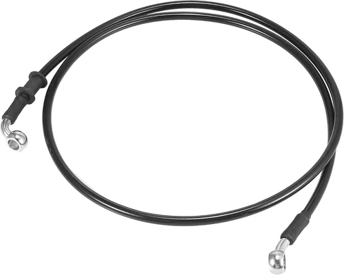 Miniatura 38 de Motoforti Universal 40 cm 15.75" Manguera de Aceite para Freno y Embrague de Motocicleta, Tubo de Línea Hidráulica Reforzada, Acero Inoxidable Negro