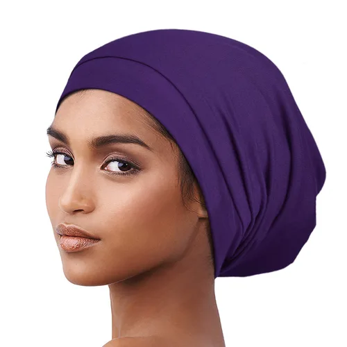 Miniatura 122 de Alnorm - Gorro con forro de satén y suave banda elástica para hombres y mujeres, talla única Se ajusta a la mayoría