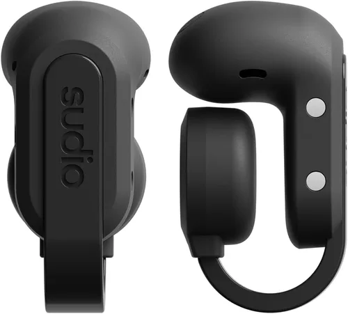 Miniatura 2 de Sudio Audio B3 Auriculares inalámbricos de oreja abierta – Auriculares Bluetooth 5.3 con clip con ajuste seguro, resistentes al sudor, micrófono