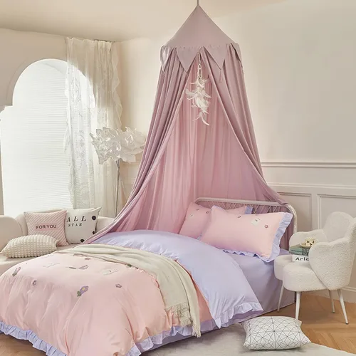 Miniatura 2 de Toldo de cama para niños, cortina de cama para niñas, decoración de habitación, casa colgante, castillo, rincón de lectura, toldo de ensueño