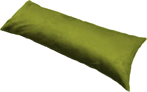 Miniatura 8 de MoonRest Funda de almohada clásica de microgamuza para el cuerpo, felpa ultrasuave, cremallera oculta de 20 x 54 pulgadas, color beige