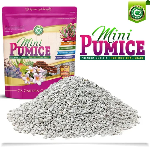 Miniatura 8 de Piedra Pómez para Medios de Cultivo - Fabricada en EE. UU. para Bonsáis • Suculentas • Cactus • Orquídeas - Aditivo Acondicionador de Enmienda