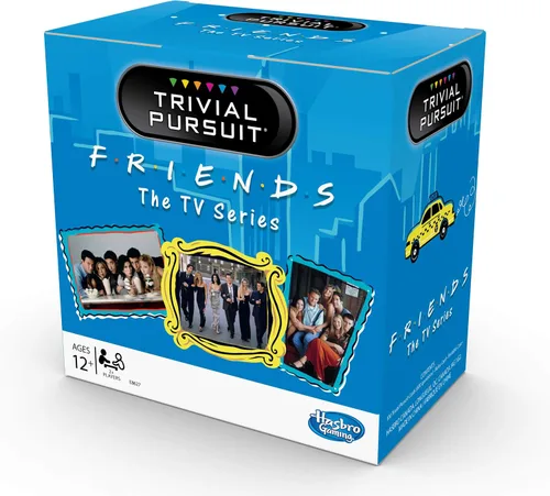 Miniatura 5 de Hasbro Gaming Trivial Pursuit: Friends The TV Series Edition Juego de fiesta; 600 preguntas de trivia para preadolescentes y adolescentes de 12 años