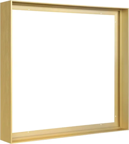 Miniatura 27 de Marco flotante de lienzo para pinturas al óleo de 11 x 14 pulgadas, marcos flotantes de metal para bricolaje con 1.5 pulgadas de profundidad