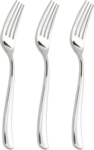 Miniatura 11 de WDF Paquete de 100 cucharas de plástico doradas desechables, cucharas doradas duraderas y resistentes de 6.9 pulgadas, resistentes al calor