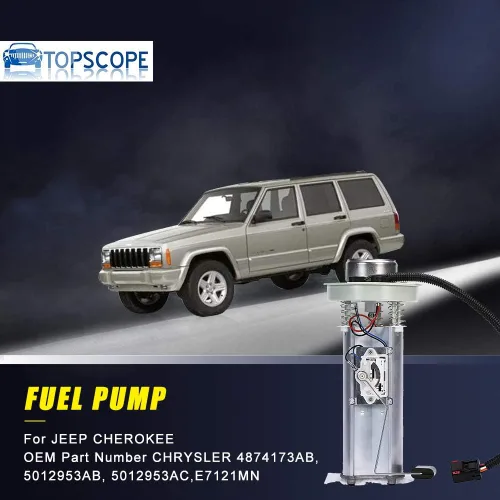 Miniatura 6 de FP7121MN juego para módulo de bomba de combustible E7121MN para 1997 – 2000 Jeep Cherokee 2.5l-l4, 1997 – 2001 Jeep Cherokee 4.0l-l6