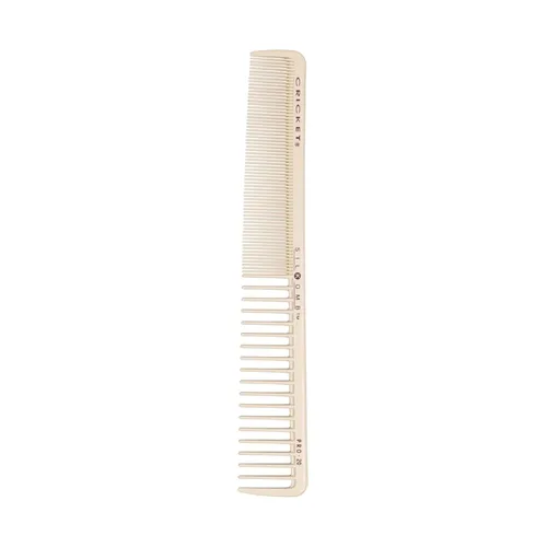 Cricket Silkomb Pro-20 - Peine de corte de cabello multiusos - Inyección de silicona, dientes sin costuras con patrón de dientes dual para corte de