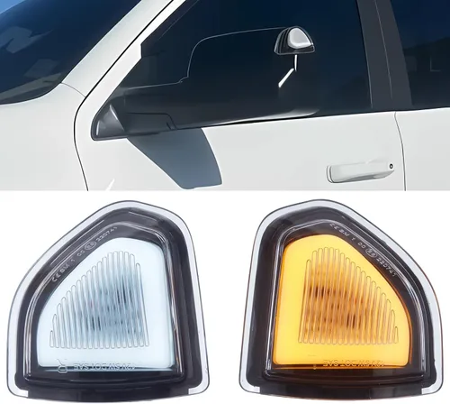 Miniatura 10 de Switchback - Marcador de espejo lateral, señal de giro y luz de marcha de repuesto para 2008-2016 F250 F350 F450 F550 Super Duty DRL accesorios