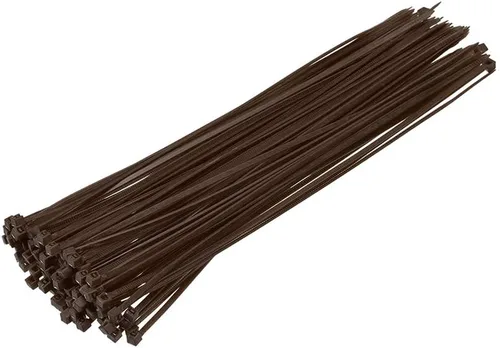 Miniatura 21 de uxcell Bridas para cables de nailon con cierre automático de 4 pulgadas, color rosa, 100 unidades Rosado
