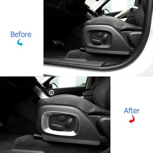Miniatura 2 de Cubierta de botón de ajuste de asiento ABS para Land Rover Range Rover Evoque 2012-2015