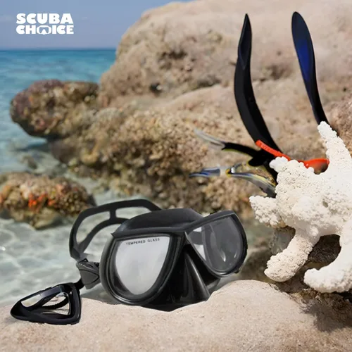Miniatura 7 de Spearfishing Mask Low Volume Silicone, Comfortable Fit & Clear Vision for Freediving, Scuba Diving, Underwater Exploration Ideas