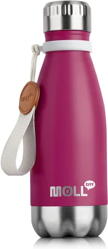 Miniatura 18 de Botella de agua para niños, botella de agua deportiva de acero inoxidable de 12 onzas con aislamiento al vacío para la vuelta a la escuela, botella