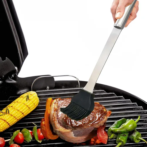 Miniatura 3 de NewlineNY - Kit de herramientas para barbacoa de acero inoxidable (juego de 3 piezas)