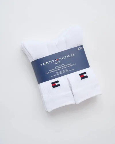 Miniatura 13 de Tommy Hilfiger Calcetines deportivos unisex para niños, calcetines acolchados (6 unidades)