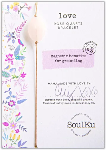 Miniatura 7 de SoulKu Pulseras All One, joyería de piedras preciosas curativas hechas a mano, joyería de motivación para mujeres, cordón de nailon con tapón