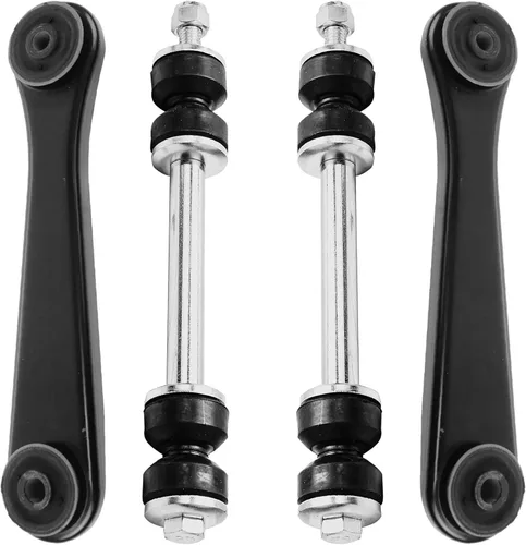 Miniatura 86 de Detroit Axle - Kit de 4 brazos de control delanteros para Ford Mustang 05-10, 2 brazos de control inferiores, 2 puntales 2005 2006 2007 2008 2009