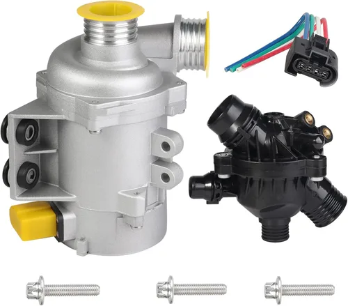 Bomba de agua de motor eléctrico 11517586925 y termostato apto para BMW 325i 325xi 328i 328xi 330i 330xi 525i 525xi 528i 528xi 530i 530xi x3 x5 z4