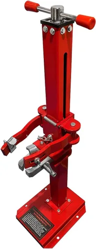 Miniatura 7 de Compresor de resorte automático para vehículos hidráulicos de servicio pesado rojo Mano, compresor de bobina de resorte, mango de elevación