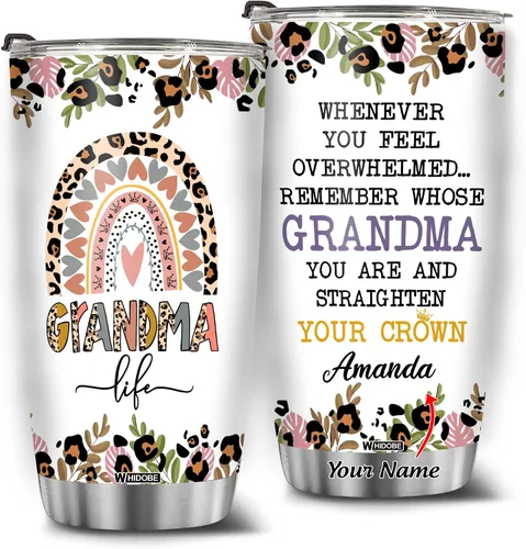 Miniatura 22 de WHIDOBE Vaso de jubilado personalizado (4 niños) personalizado para jubilados bajo nueva administración, mira a los nietos para obtener detalles