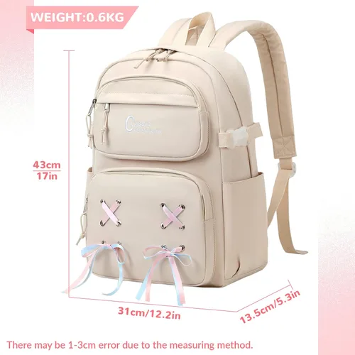Miniatura 3 de Mochila de viaje casual para adolescentes y niñas
