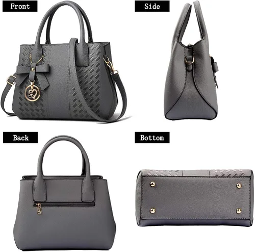 Miniatura 6 de Bolsos de mano para mujer de piel sintética de PU bolso de hombro