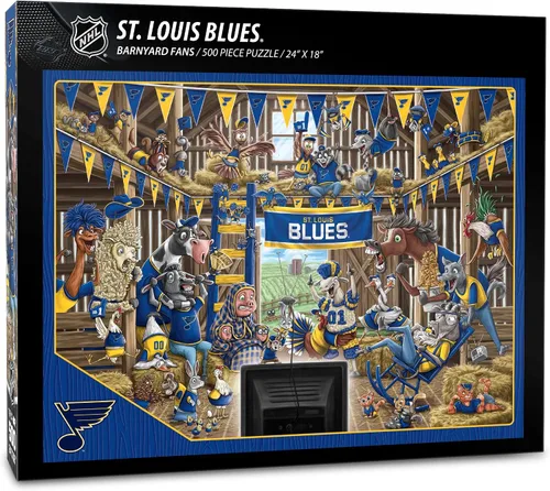 Miniatura 11 de YouTheFan NHL Barnyard Fans - Rompecabezas de 500 piezas