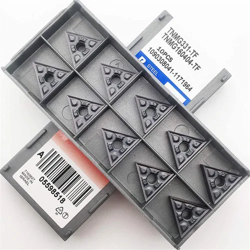GBJ TNMG331 -TF TNMG160404 -TF Insertos de carburo Insertos de torneado para piezas de acero para herramientas de torneado MTJNR MTJNL (TNMG331-TF