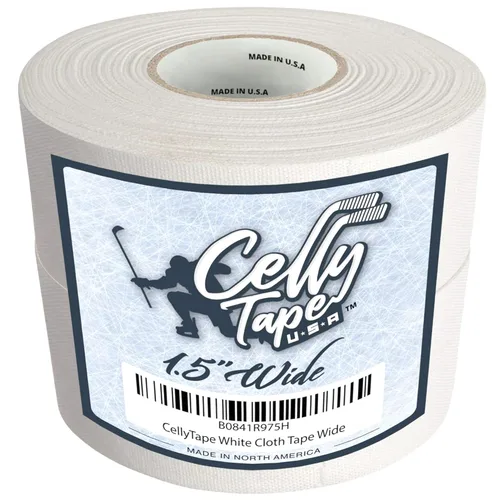 Miniatura 2 de Cinta de palo de hockey, 1.5 pulgadas de ancho, paquete de 2, cinta de tela de hockey sobre hielo y rodillos, porteros, cinta de bate de béisbol