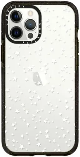 Miniatura 24 de Funda CASETiFY Impact para iPhone 12 Pro Max - Blanco Nubes - Negro Claro Nubes Blancas