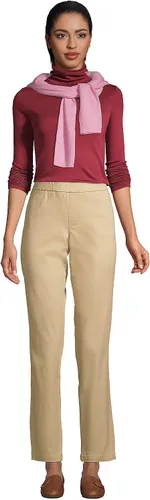 Miniatura 29 de Lands' End Supima - Suéter de cuello alto y mangas largas para mujer
