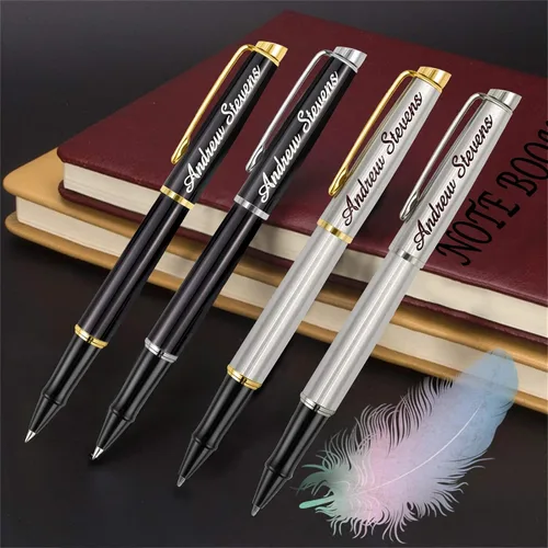Miniatura 3 de Bolígrafos personalizados, bolígrafo grabado para hombres, bolígrafos de tinta de gel personalizados, bolígrafo de escritura regalo para graduación