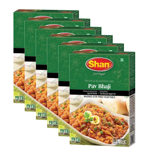 Miniatura 331 de Shan Korma Recipe and Seasoning Mix 1.76 oz (50g) - Spice Powder for Traditional Meat in Yogurt Sauce - Suitable for Vegetarians - Airtight Bag in a