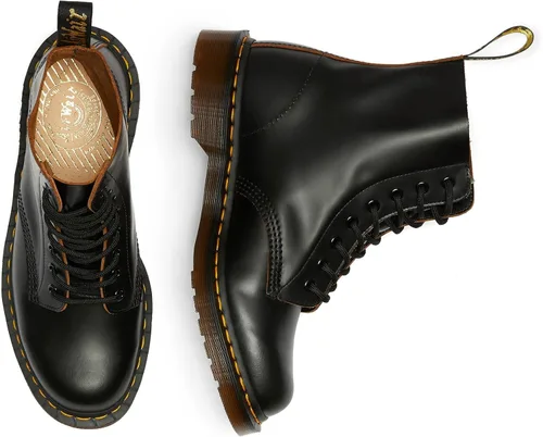 Miniatura 9 de Dr. Martens, Botas industriales ligeras para mujer Maple Zip con puntera de acero Negro