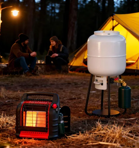 Miniatura 7 de CALPOSE Adaptador de Recarga de Propano con Válvula y Medidor, Llena Botellas de 1 Libra desde Tanque de 20 Libras, Compatible con Tanque de Propano