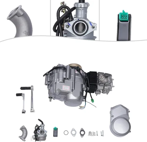 Miniatura 7 de Motor de motor de 4 tiempos de 125 CC con motor refrigerado por aire, motor de embrague manual, motor de motocicleta para Honda CRF50 CRF70 Pit Dirt