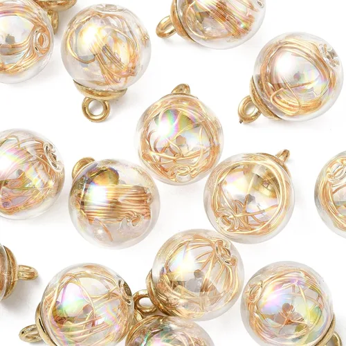 Miniatura 27 de Ipotkitt 100 dijes de cristal colorido con forma de lágrima de cristal facetado para hacer aretes, collares, joyas