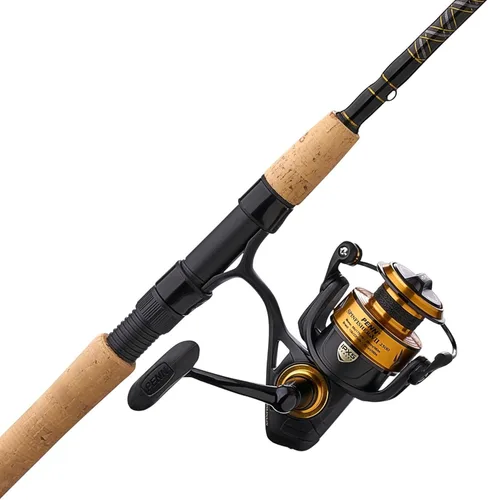 Penn Spinfisher VII - Combo de carrete giratorio y caña de pescar