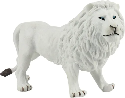 Miniatura 19 de FUNSHOWCASE Figura de juguete de búfalo de animales de la selva africana, figura de plástico realista, altura de 2.6 pulgadas