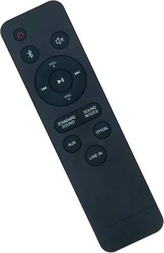 Miniatura 3 de Control remoto de repuesto aplicable para altavoz ONN Soundbar 100019624 100020788 100024201 100008045 Barra de sonido Sistema de cine en casa