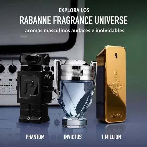 Miniatura 8 de Rabanne 1 Million Eau de Toilette - Long Lasting Designer Fragrance for Men with Mandarin, Cinnamon & Amber - Luxury Men's Perfume Spray