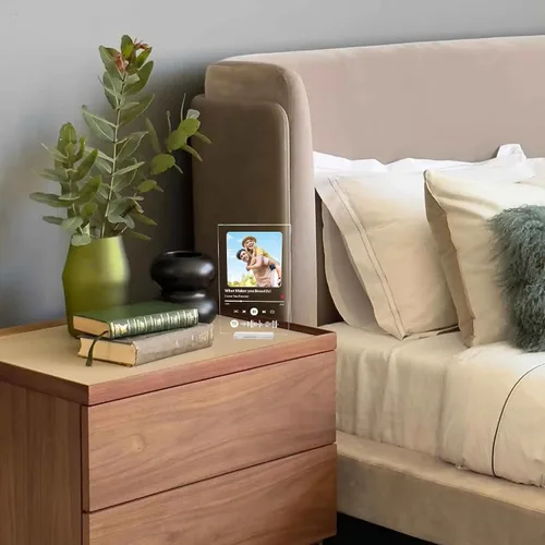 Miniatura 5 de Regalos personalizados para mujeres y hombres – Placa de canción de Spotify acrílica personalizada con foto – Regalos para parejas – Tarjeta