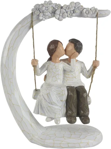 Figuras románticas para parejas, estatuas de besos, boda, matrimonio, recién casados, compromiso, regalos de San Valentín para parejas, esposas,
