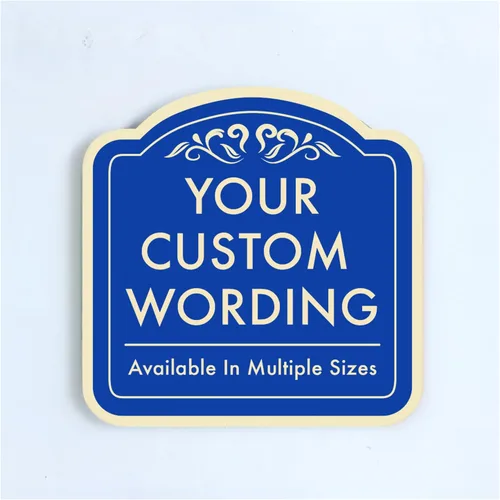Miniatura 53 de SPEEDYORDERS Letreros metálicos personalizados, letreros de aluminio personalizados, 36 x 24 pulgadas, plata cepillada, palabras y citas, decoración