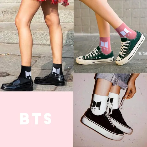 Miniatura 5 de 3 Pack Womens Warm Knit Socks Funny Crew Socks Novelty Cool Funky Crazy Dress Socks