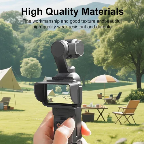 Miniatura 4 de Parasol de pantalla para DJI Osmo Pocket 3, protector de parasol antirreflejo, cubierta rígida de ABS para mayor visibilidad con luz brillante