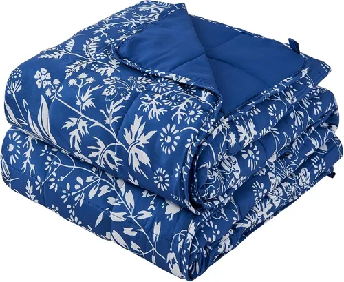 Miniatura 33 de yescool - Manta con peso, 7 libras, fresca, transpirable, con cuentas de cristal prémium, lavable a máquina, para dormir, 60-90 libras, 41 x 60 Gris